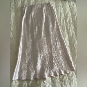 Aritzia slip skirt (midi)